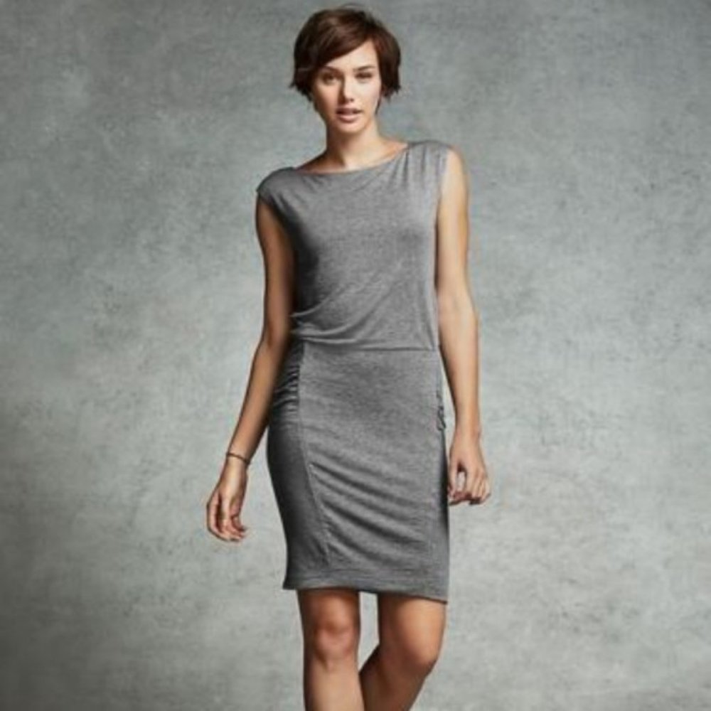 Athleta Westwood striped bodycon dress